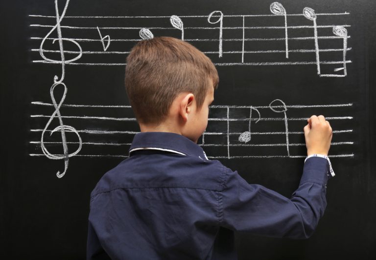 A música como influenciador do aprendizado infantil.